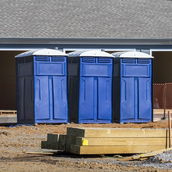 are there different sizes of portable restrooms available for rent in Hickman CA